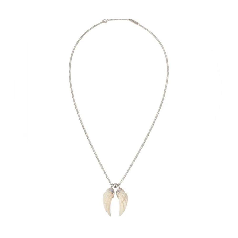 ISO - Icarus necklaces - silver colored chain